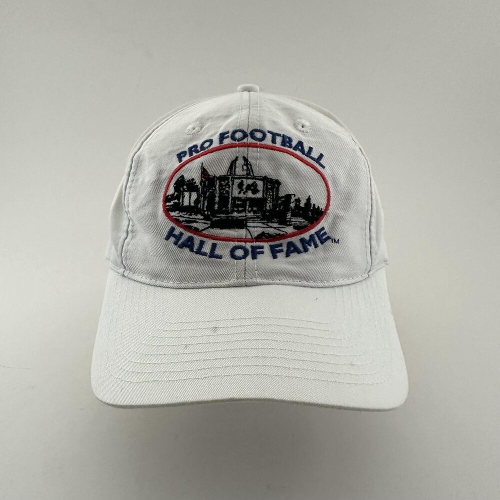 Vintage Pro Football Hall Of Fame Dad Hat NFL 7 Logo Embroidered Snapback Cap